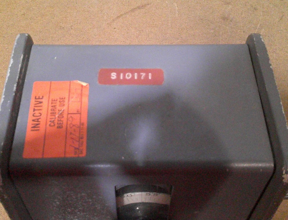 HP VARIABLE ATTENUATOR P/N P382A AS REMOVED