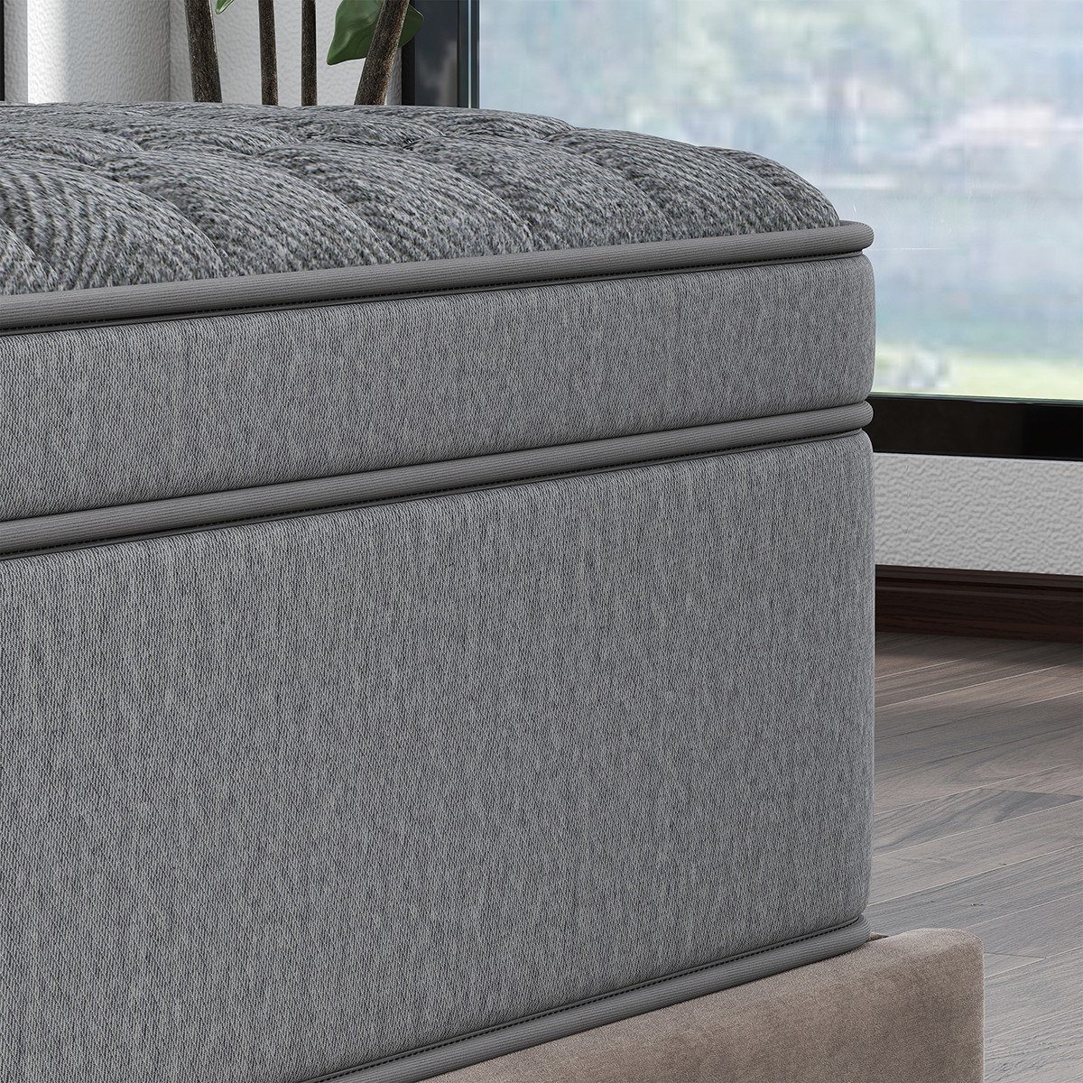 12/14-Inch Gel Memory Foam Hybrid Spring Mattress in a Box