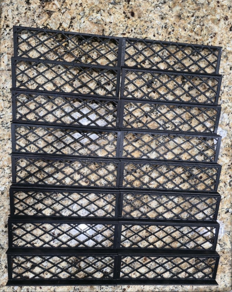 Display Case Card Riser Stands Compatible with Zion Case - 16 Risers 10.25" L