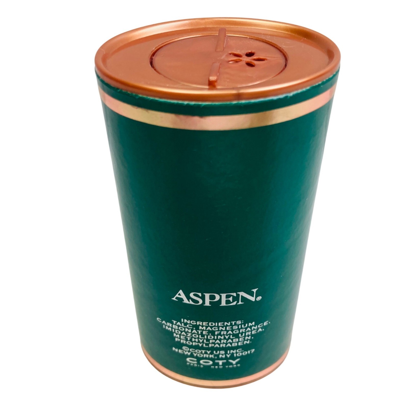 Vintage Aspen Talc Powder by Coty for Men 2.0 oz New No Box