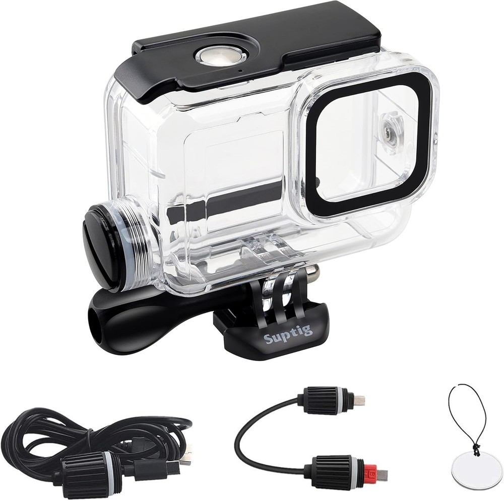 Waterproof Case, Underwater Case, Diving Case Protective Compatible for Gopro He
