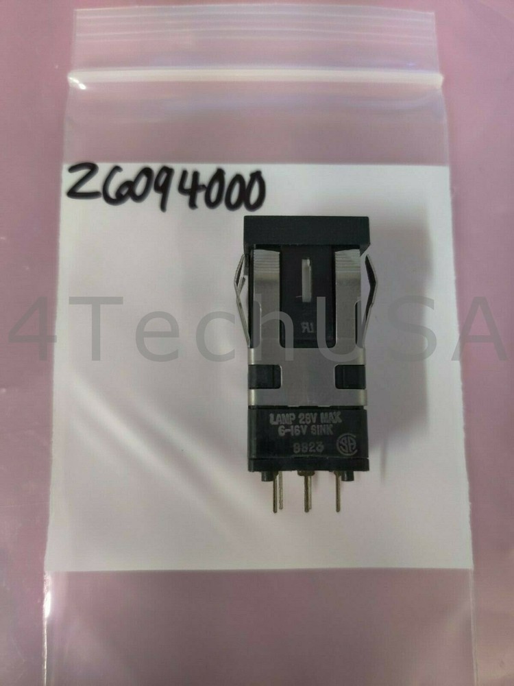 Universal Instruments Pushbutton Switch 26094000