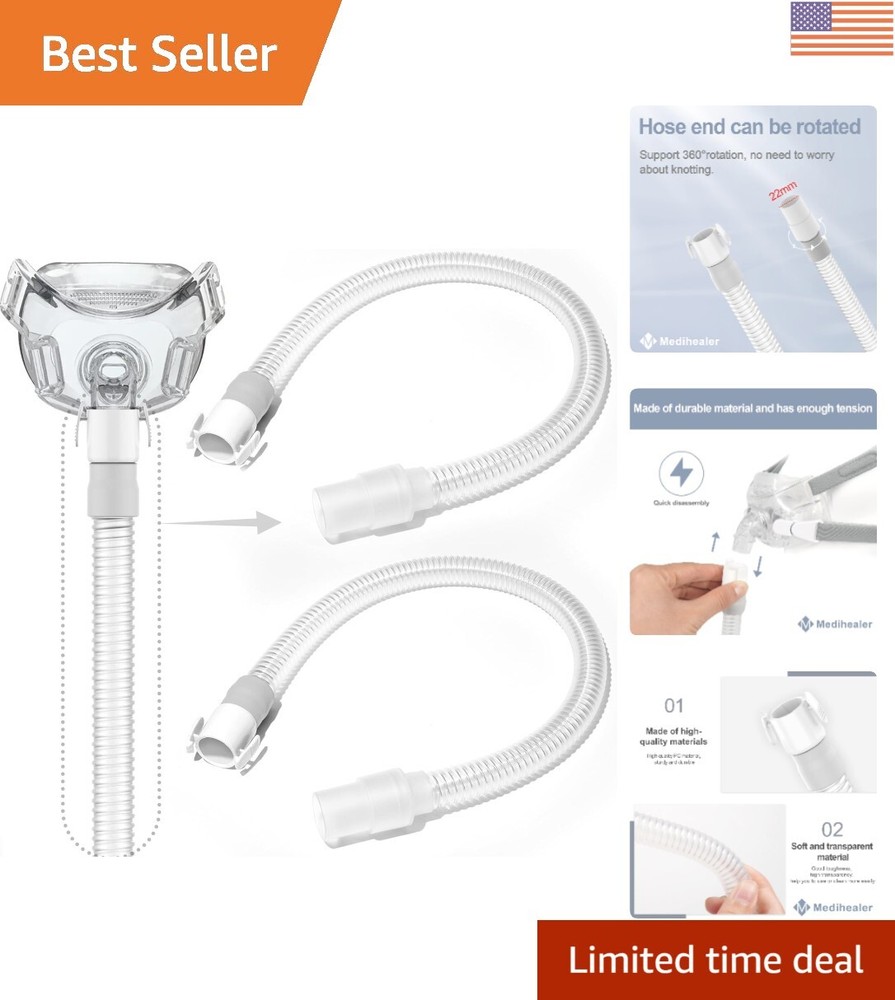 Upgraded 2 Pack Quick Release Tubes for Amara View - Improved Flexibility