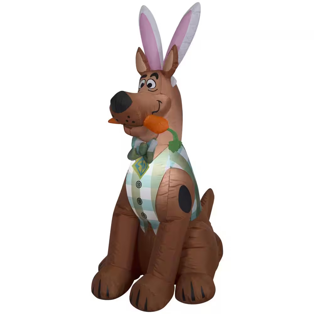 4Ft. Tall Airblown Scooby in Easter Outfit