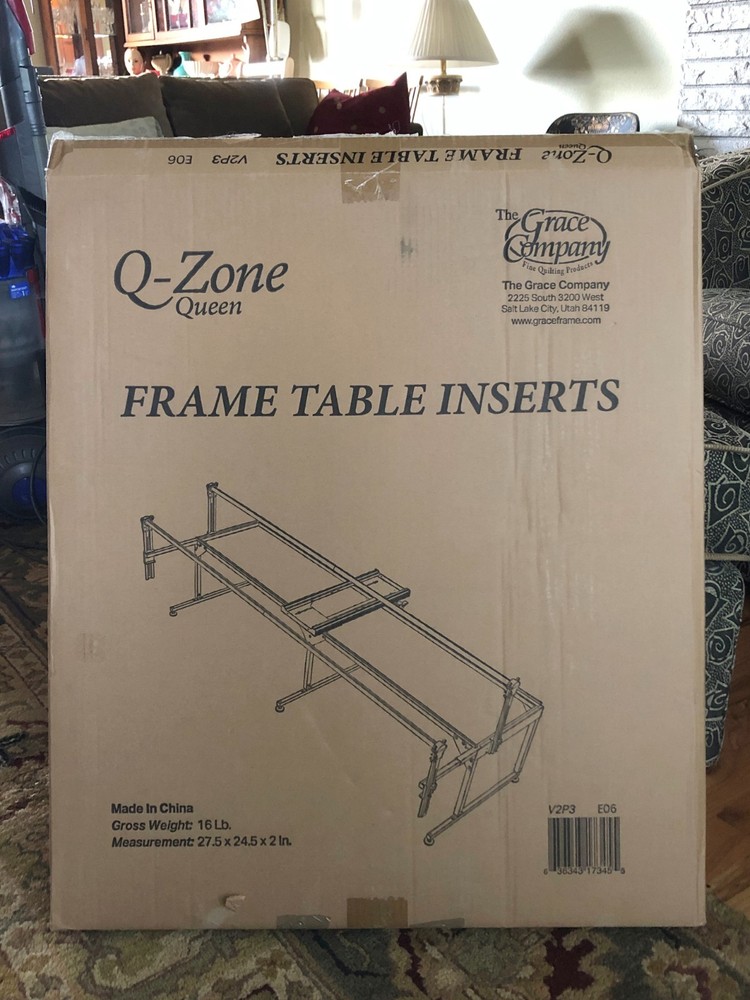 NEW Table Inserts for Grace Company Q-Zone Queen Frame