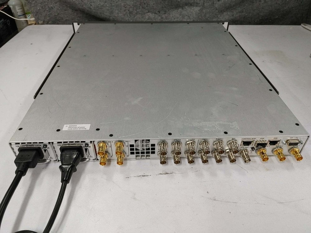 Tektronix spg8000A Master Sync/Clock GPS HD SDI Multi Format Reference Generator