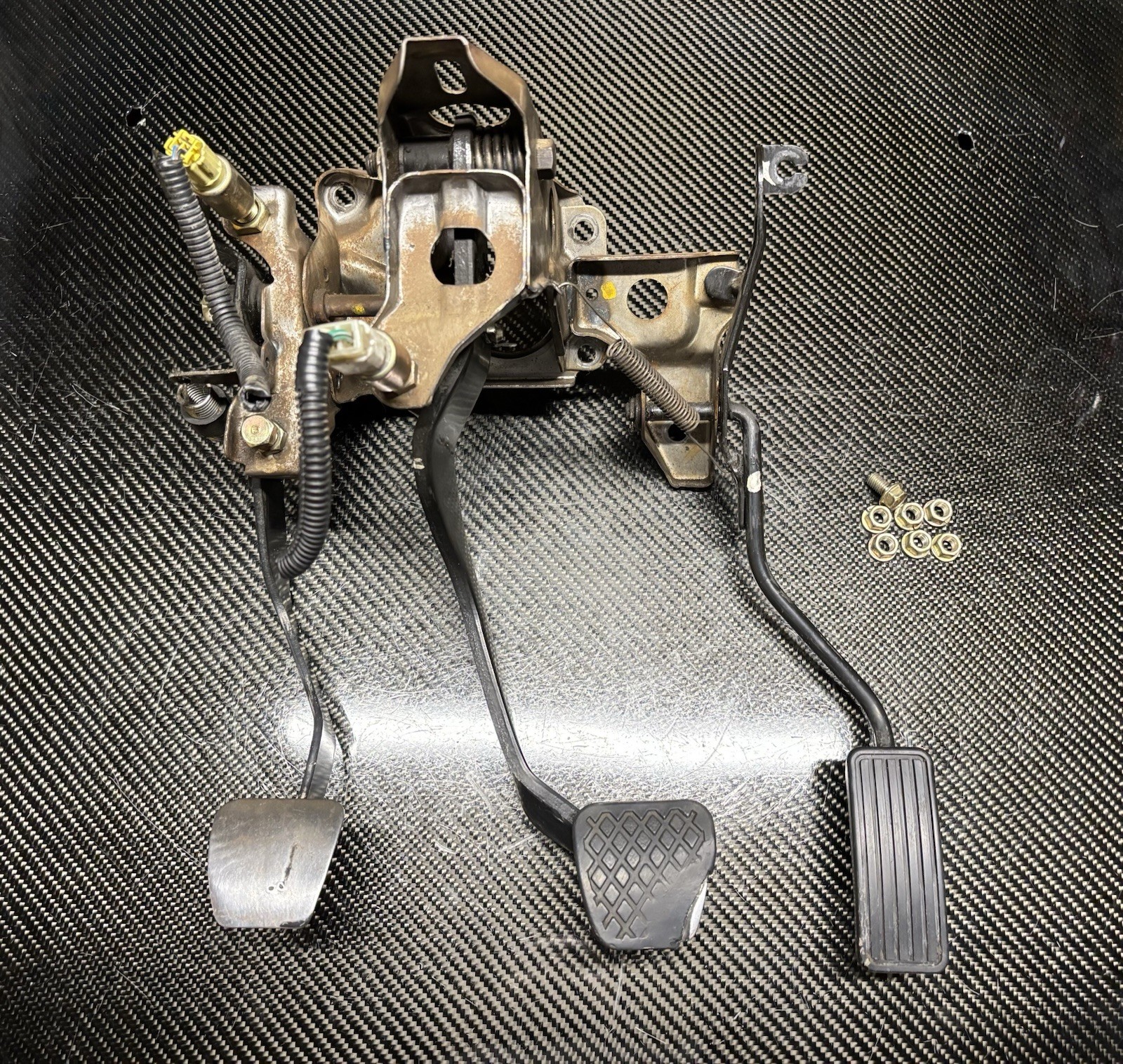 88-91 Honda Civic Sedan 4 Door Manual Transmission Pedal Assembly Clutch OEM