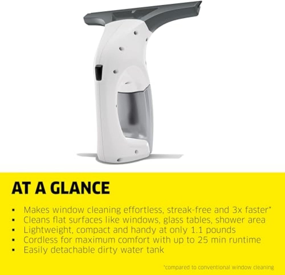 Ultimate 10-Inch Electric Squeegee - Rechargeable and Efficient Cleaning System