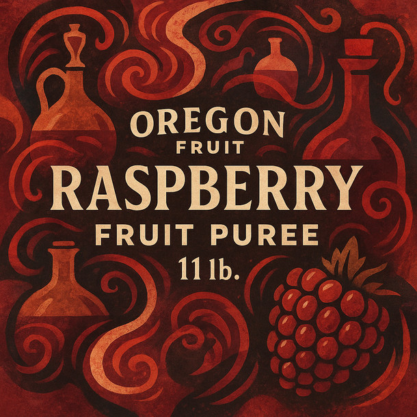 Oregon Fruit Oregon Fruit Raspberry Fruit Puree 11 lb.