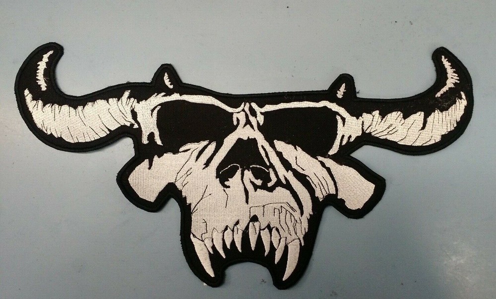 DANZIG Patch Embroidered Samhain BACK Patch Metal Danzig Misfits 12in