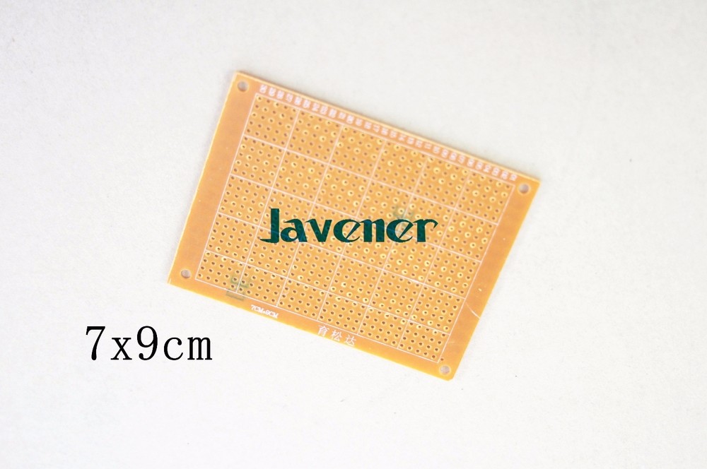 10PCS 7x9cm Protoboard Breadboard Brassboard Test PCB Board 720 Hole