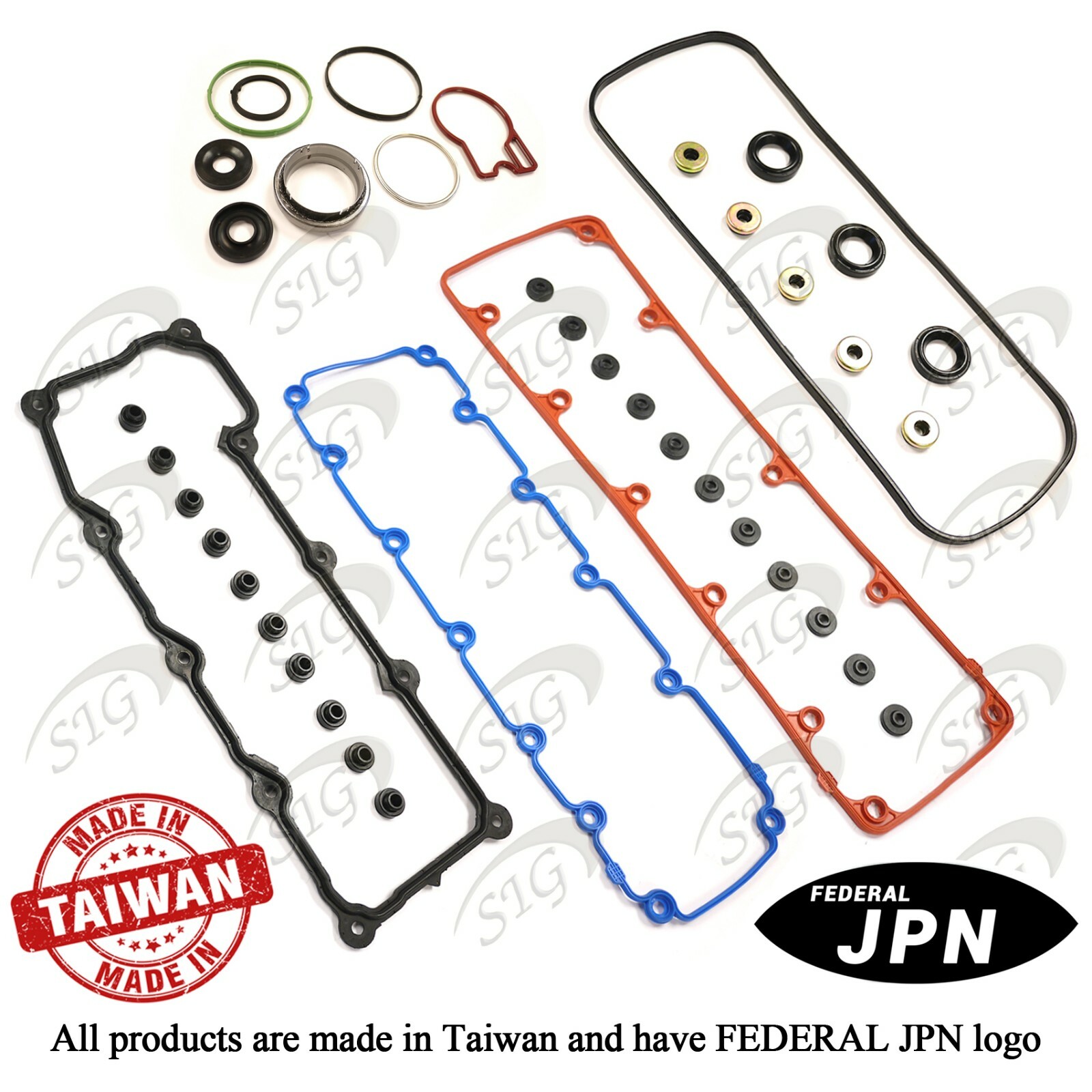Engine Valve Cover Gasket Set for Toyota Camry 2002-2011 2.4L L4 2362cc