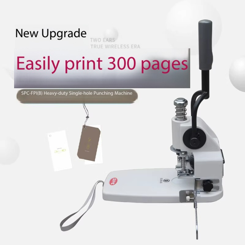 Electric Manual Punching Machine Binding Machine Single-hole Round-hole Machine