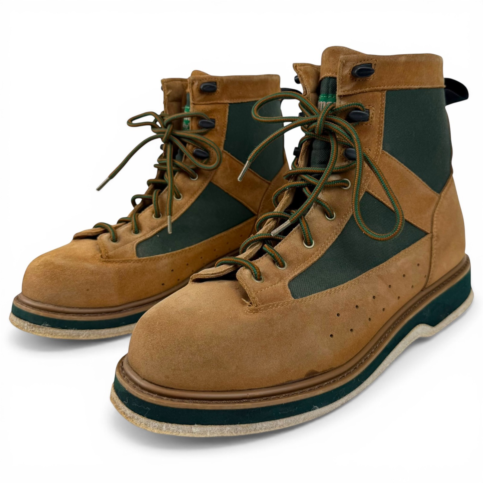 Hodgman Wadelite Fly Fishing Wading Boots Felt Sole Size 12