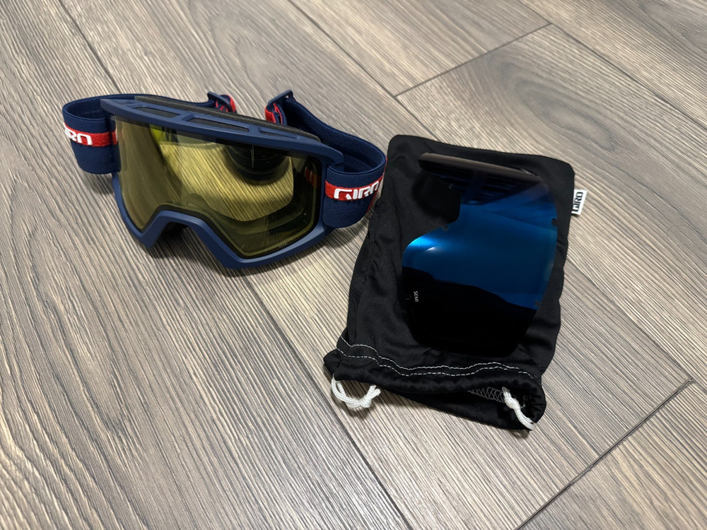 Giro Semi Goggles With Extra Lens Ski Snowboarding
