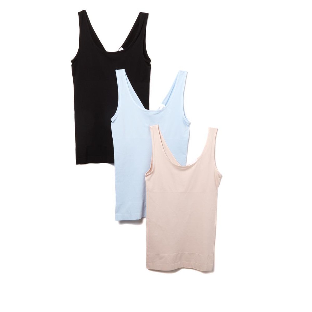 Yummie 3-pack Seamless 2-Way Shaping Tank
