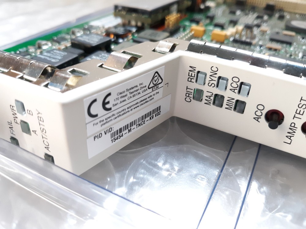 Cisco 15454-M-TNCE-K9 V02 Enhanced Transport Node Controller WOCUAUNRTB