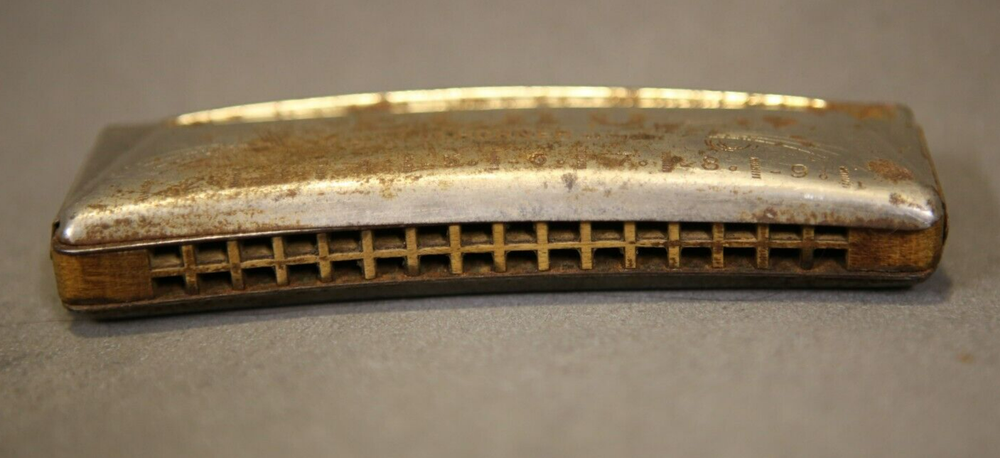 Vintage Harmonica M. Hohner The ECHO Harp Germany In Box