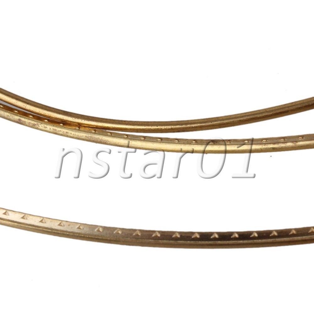 Classical 0.2cm Width Brass Guitar Fretwire Gold