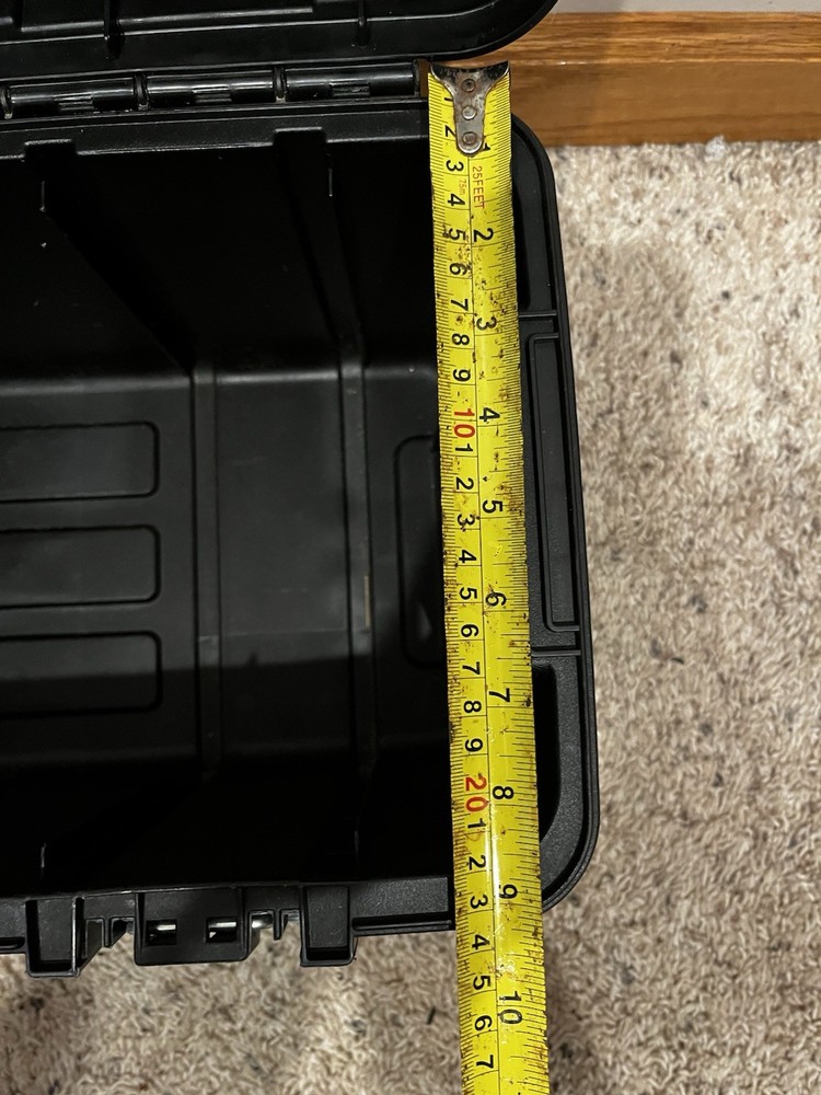 19”x9” Craftsman Plastic Tool Box