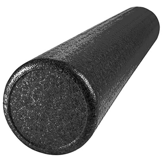 High Density Foam Roller – EPP Deep Tissue Massage Roller 36-Inch Black (New)
