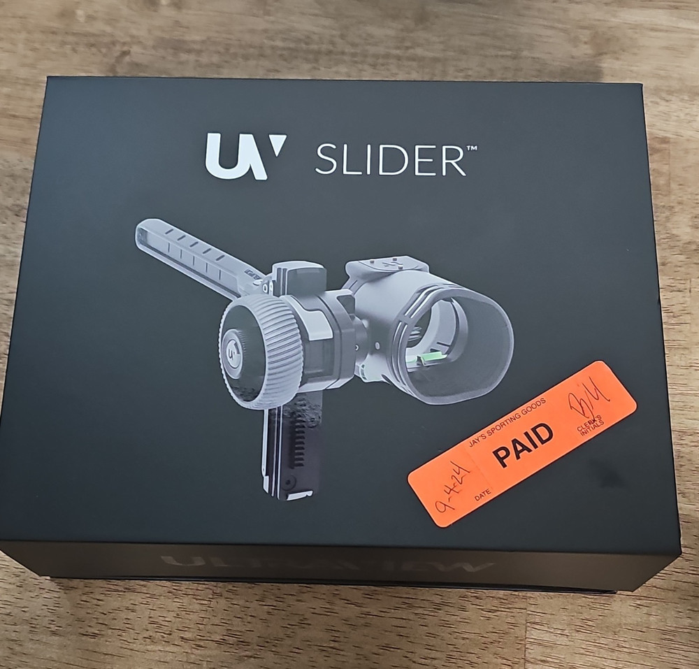 Ultraview uv Slider bow sight picatinny mount