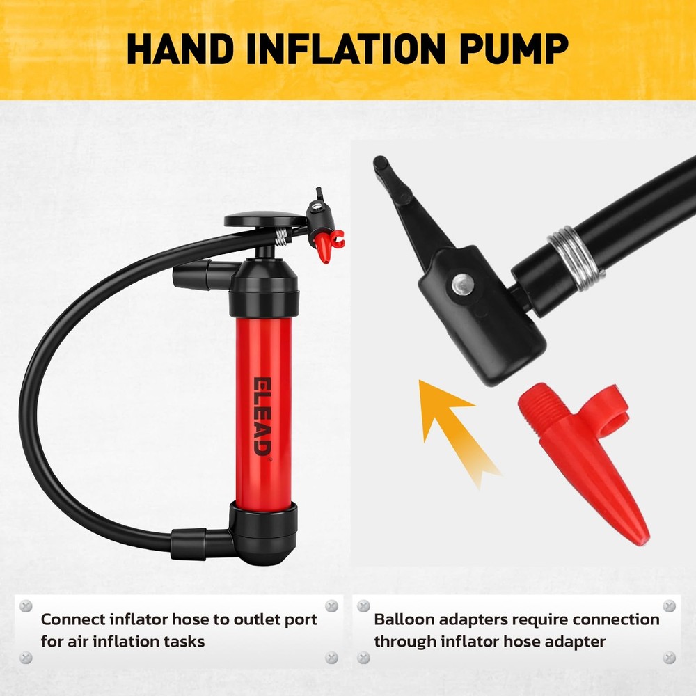 Fluid Transfer Siphon Pump for Gasoline, Multi-Use Liquid Pump,...