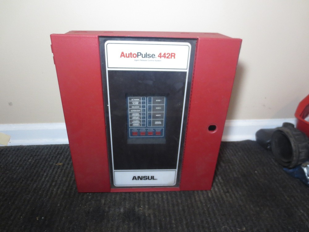 ANSUL 442R Fire Alarm Agent Release Panel Control Box AUTOPULSE 442R