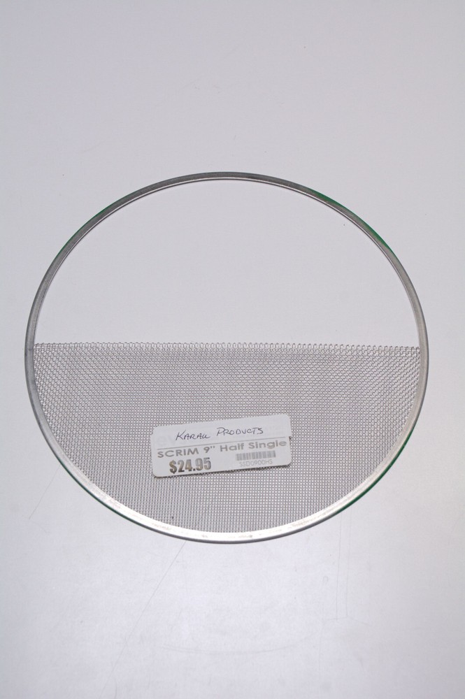 Arri, Mole, Etc. 9" Half Single wire scrim
