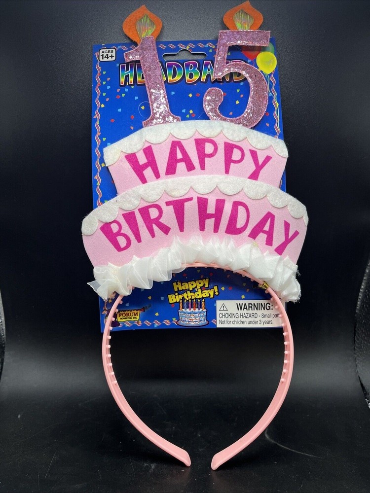 15th Birthday Cake Headband - Forum