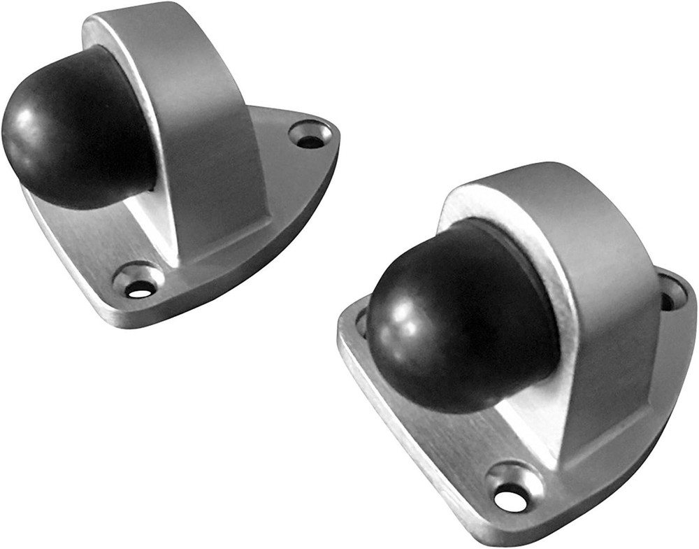 3406E Heavy Duty Floor Mount Door Stop, 2 Pack