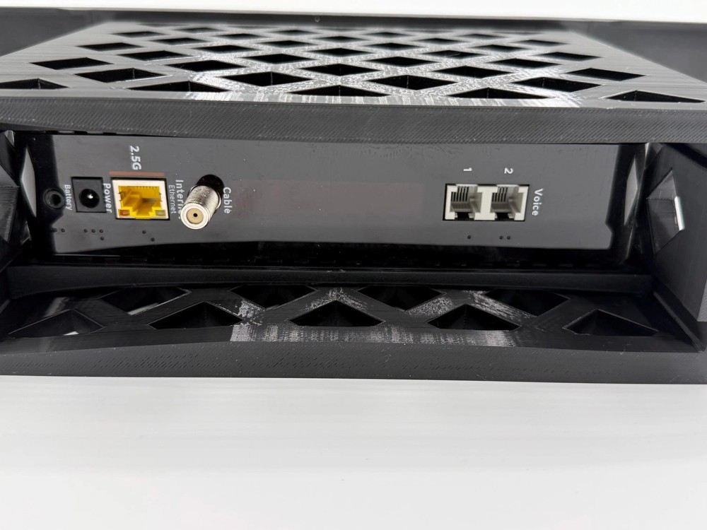 Spectrum Modem 2U Rack Mount w/ keystone jack