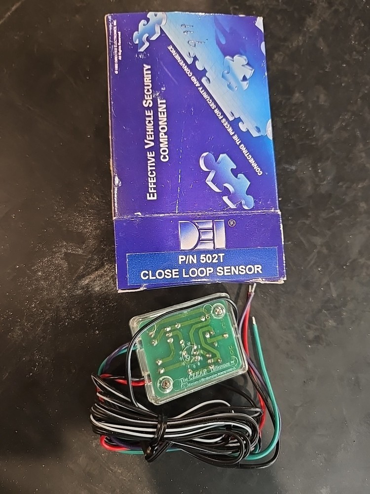 NEW DEI 502T CLOSED LOOP TRIGGER SENSOR MODULE WITH INSTRUCTIONS! NEW IN BOX!