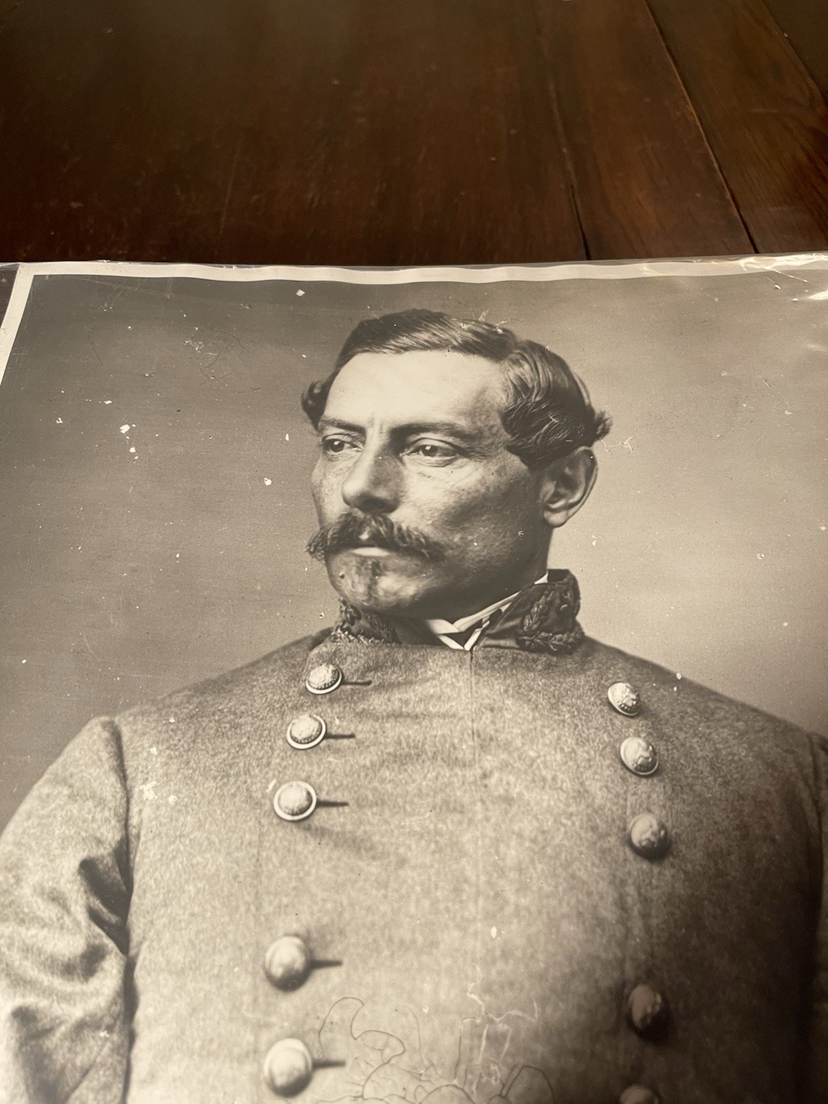 Confederate Civil War Officer Portrait Photo Print Vintage 11x14