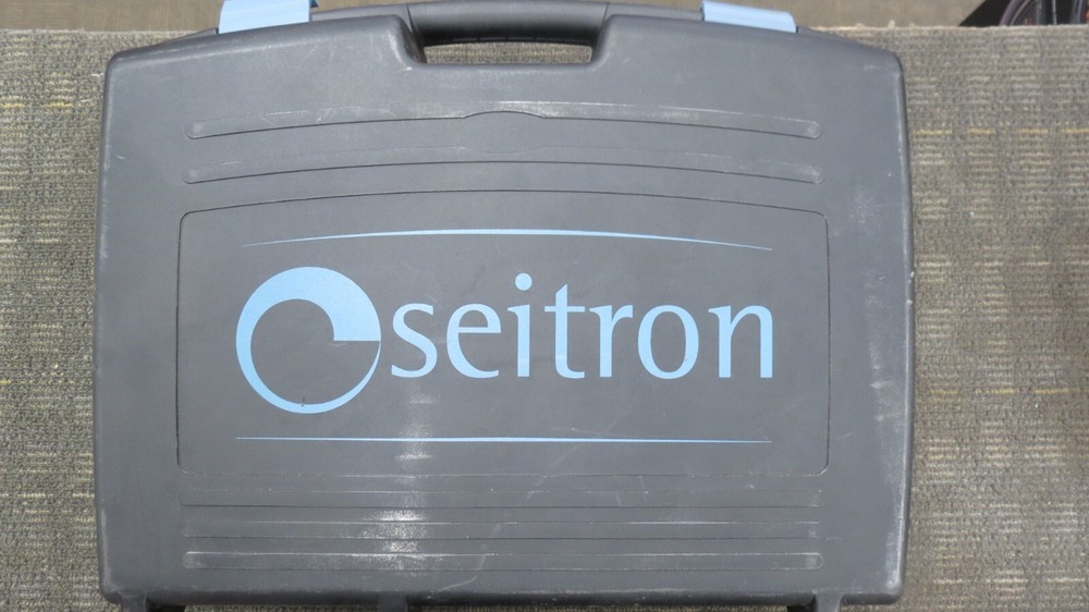 SEITRON S1500-P ANALYZER KIT W/ ATTACHMENT HOSES-QUICK GUIDE IN HARD CASE !!!
