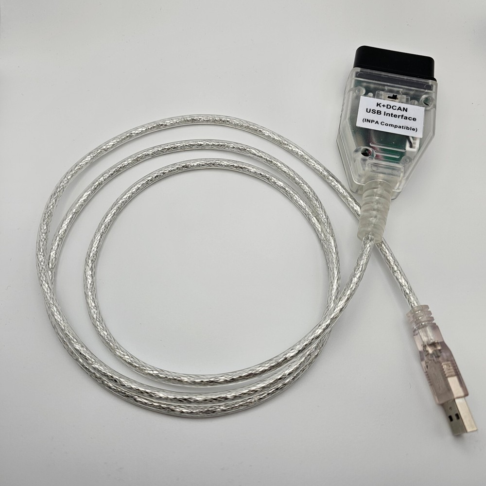 Enhanced Firmware BMW INPA K+DCAN USB Cable – E-Series Coding & Diagnostic