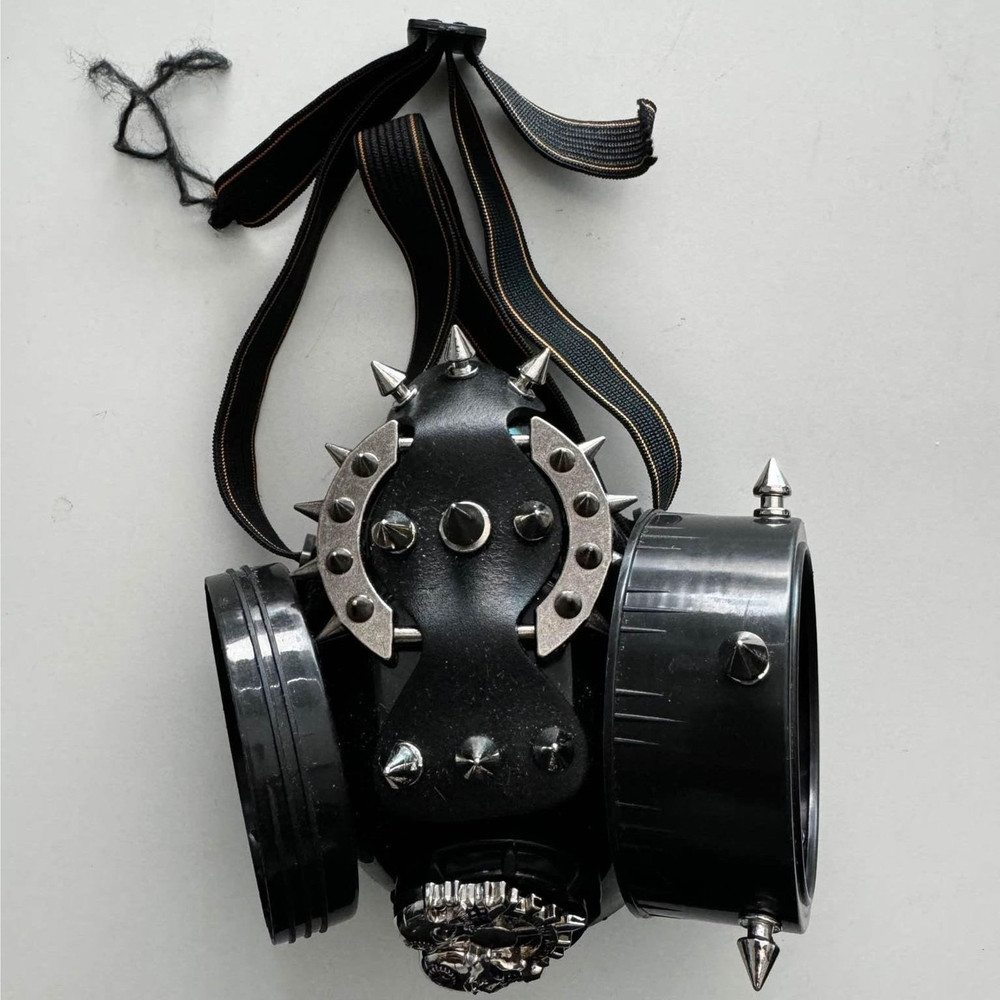 Small Skull Face Gas Mask Antique