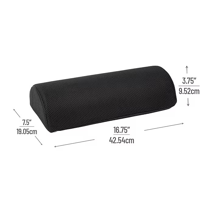 Mind Reader Harmony Collection Footrests, Black (FTFOAM-BLK)