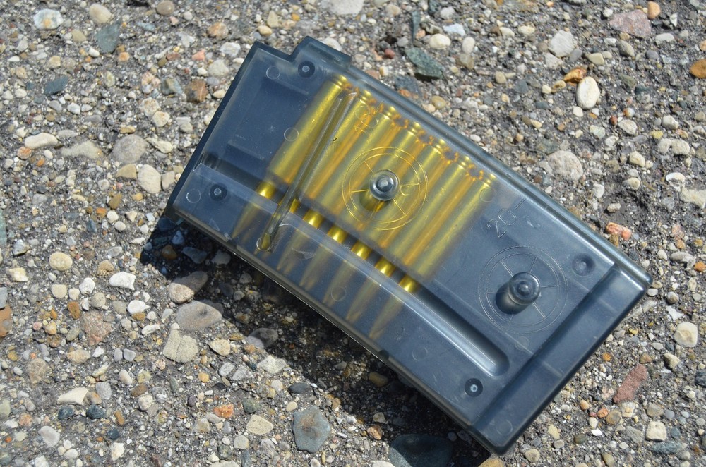 HL Double Eagle M82P Sig 552 Airsoft Magazine Stackable Spare Clip 30rds