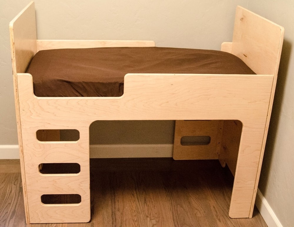 Children's Bed - Router Plotter Cut Vector CNC file 011