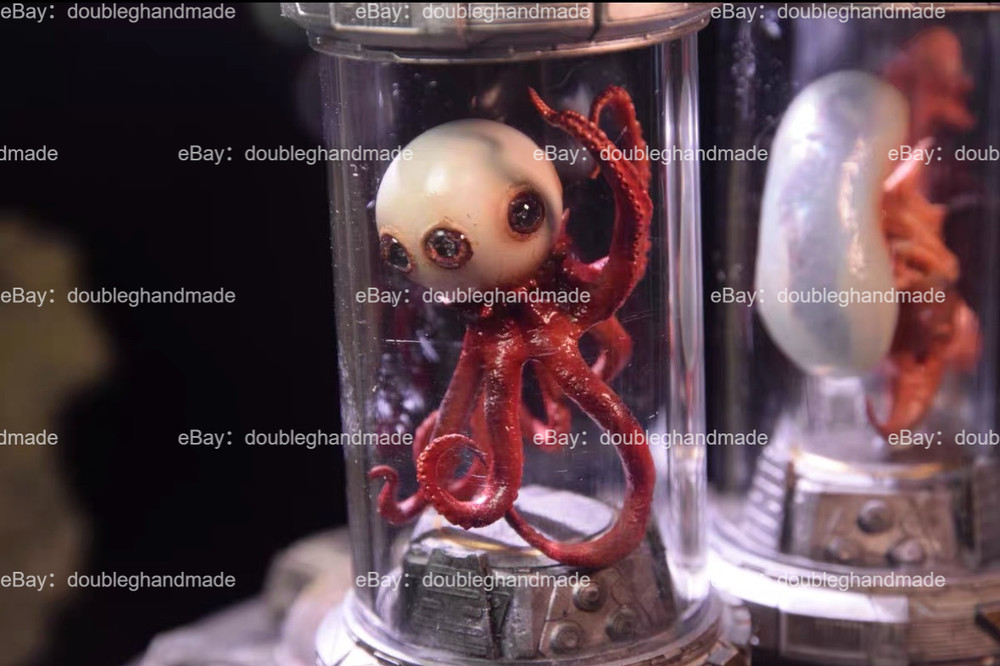 Alien Earth Set Specimen Model Display, Resin Material, Custom Made