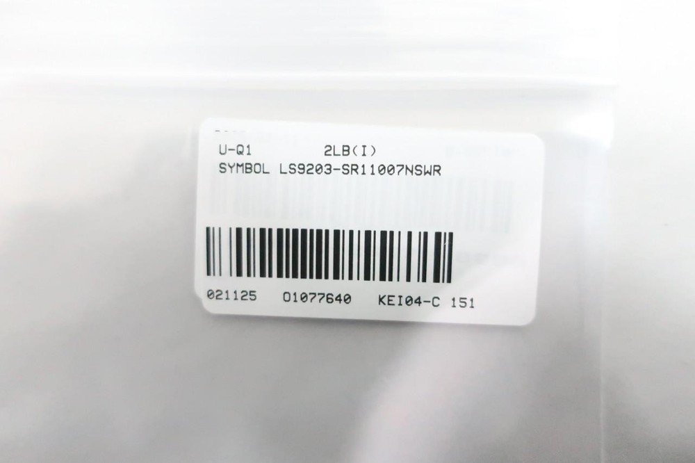 Symbol LS9203-SR11007NSWR Bar Code Scanner 5.2v-dc