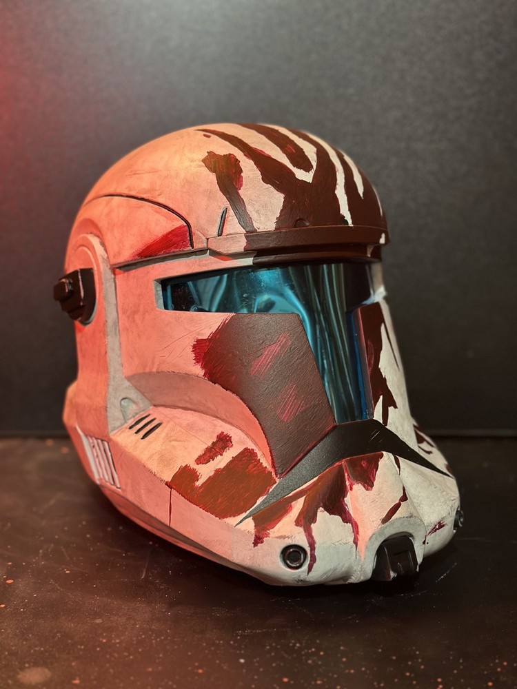 Sev Clone Commando Helmet - Custom Finish - Sanded, Painted, Weathered