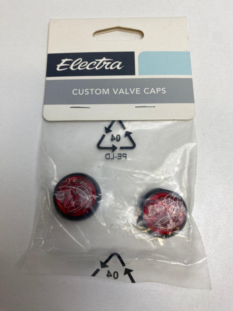 new ELECTRA Bicycle Co. FLEUR Bubble VALVE CAPS #12