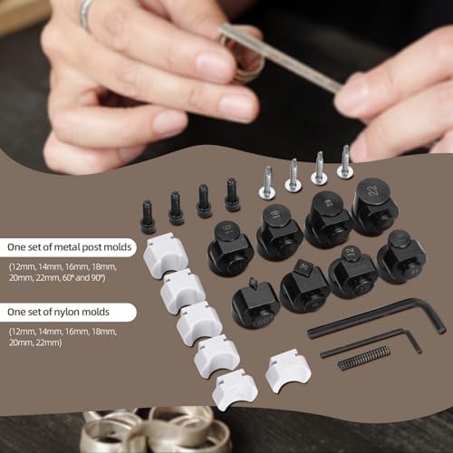 Ring Bending Tool - Ring Press,Spoon Ring Making Kit,Ring Press