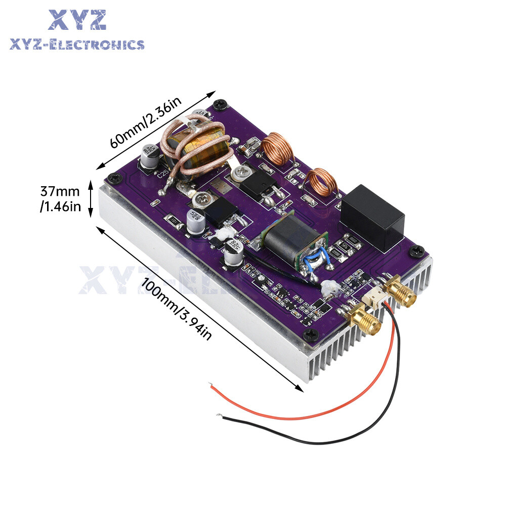 20W Portable Short Wave Amplifier Module Transceiver Automatic Converter 30MHz
