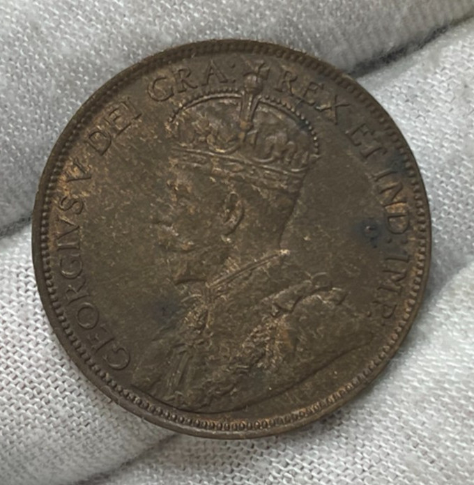 1918 Canada One Large Cent Coin Excellent Condition High Value