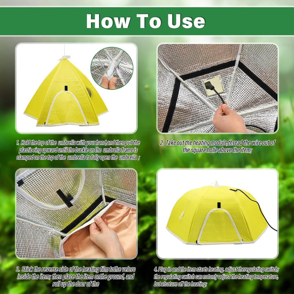 Chicken Brooder Box for Chicks Brooder Plate Chick Heater Warmer for 10 Newborns