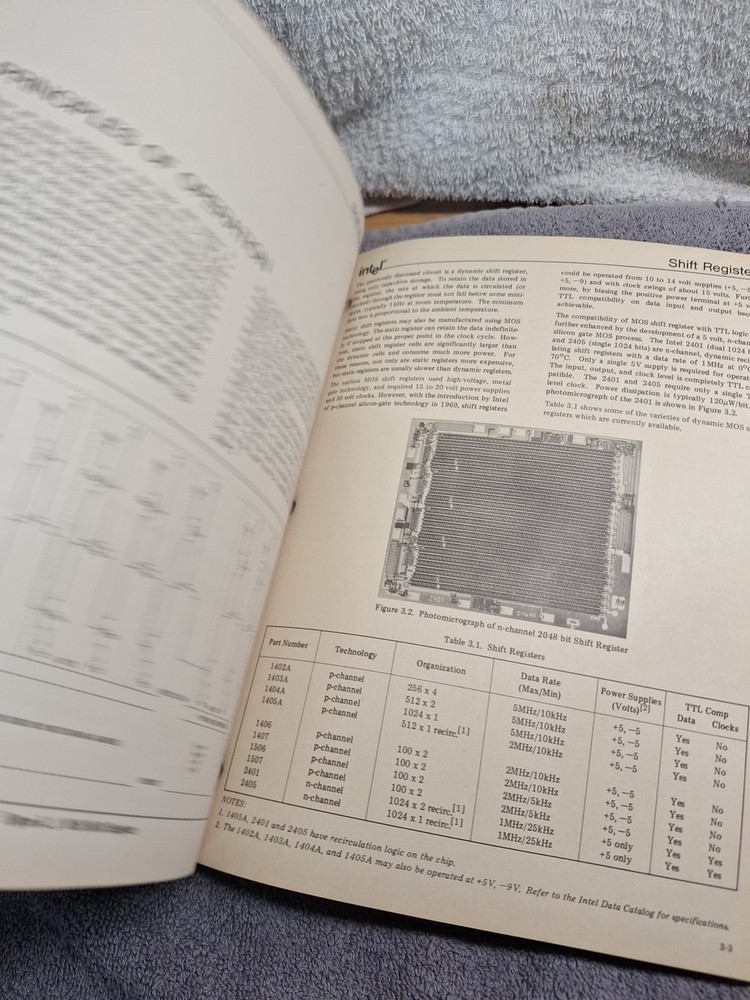 The Intel Memory Design Handbook August 1973 Vintage Computing Chips Ram Rom