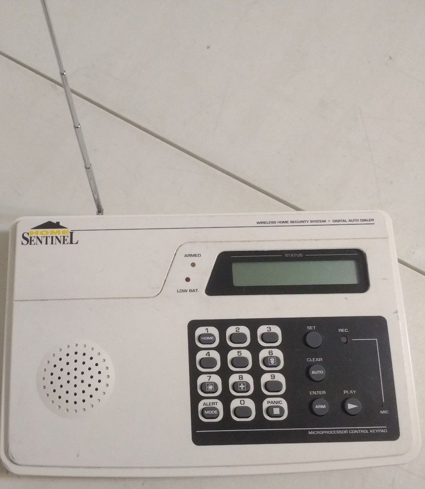 Home Sentinel Wireless Home Security System Control Keypad - SHIPS FREE!